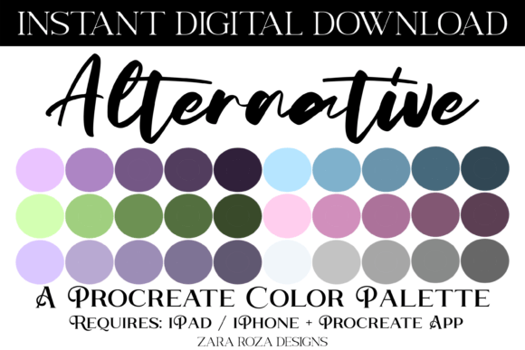 Alternative Procreate Color Palette: A Creative Toolkit for Digital Artists