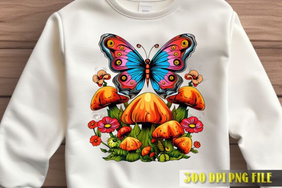 Butterfly Color Burst: A Creative Asset for Vibrant Projects