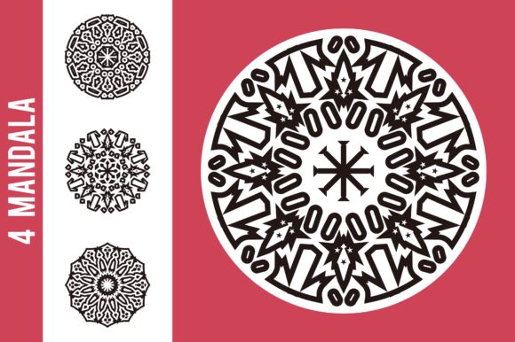 Color Mandala Set #2894: Unlocking Vector Elegance