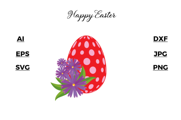 Easter Egg Full Color Vector: A Vibrant Design Asset