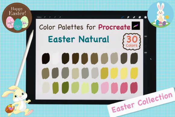 Elevate Your Easter Art with Procreate Color Palettes