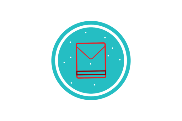 Imlek Icon Envelope Color Line 03: A Festive Design Asset