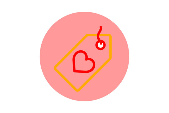 Valentine Icon Hangtag Line Color: More Than Just Hearts